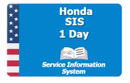 Picture of 1 Day Subscription SIS (Honda)