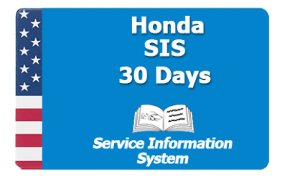 Picture of 30 Day Subscription SIS (Honda)