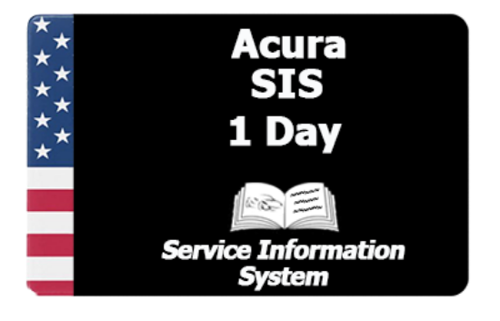 Picture of 1 Day Subscription SIS (Acura)