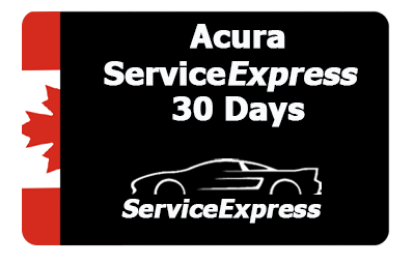 Picture of 30 Day Subscription  ServiceExpress (Canada - Acura)
