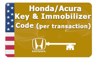 Picture of U.S.: Key and Immobilizer Code (per transaction)